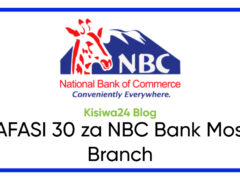NAFASI 30 za NBC Bank Moshi Branch NAFASI 30 za NBC Bank Moshi Branch
