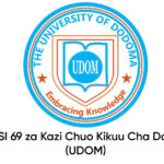 NAFASI 69 za Kazi Chuo Kikuu Cha Dodoma (UDOM)