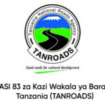 NAFASI 83 za Kazi Wakala ya Barabara Tanzania (TANROADS)