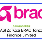 NAFASI Za Kazi BRAC Tanzania Finance Limited