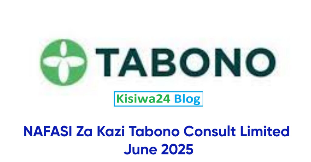 NAFASI Za Kazi Tabono Consult Limited June 2025
