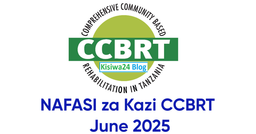 NAFASI za Kazi CCBRT June 2025 NAFASI za Kazi CCBRT June 2025