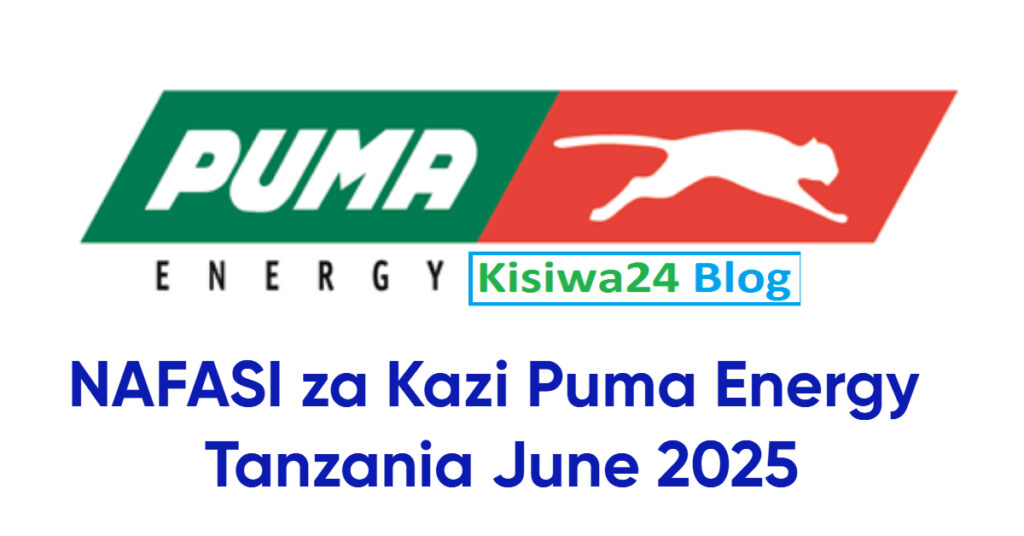 NAFASI za Kazi Puma Energy Tanzania June 2025