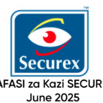 NAFASI za Kazi SECUREX June 2025