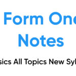 Physics Notes Form One