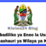 Mabadiliko ya Eneo la Usaili Halmashauri ya Wilaya ya Kyela