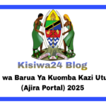 Mfano wa Barua Ya Kuomba Kazi Utumishi (Ajira Portal) 2025