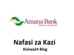 NAFASI za Kazi Amana Bank Limited