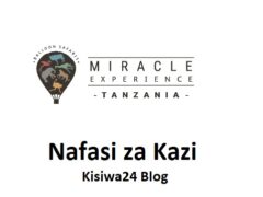 NAFASI Za Kazi Miracle Experience