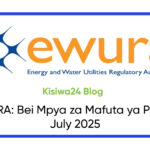 Bei Mpya za Mafuta ya Petroli July 2025