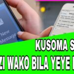 Jinsi ya Kudivert SMS za Mpenzi Wako
