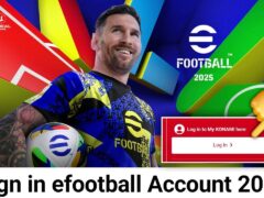 Jinsi ya ku login au kurudisha account ya eFootball 2025 Jinsi ya ku login au kurudisha account ya eFootball 2025