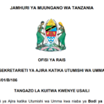 KUITWA Kwenye Usaili Taasisi Mbalimbali Za Umma Majina Ya Nyongeza 23-07-2025