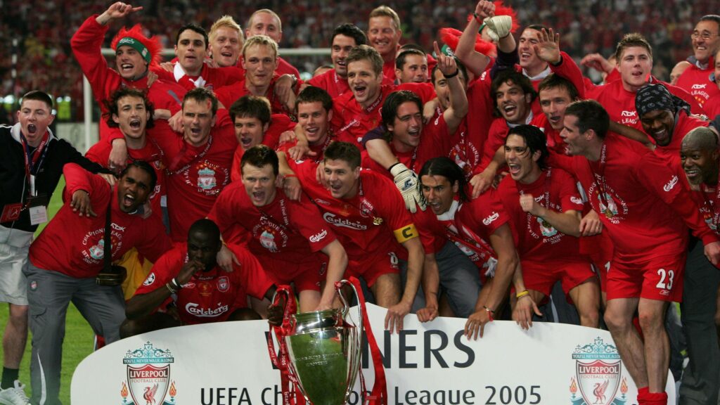 Liverpool amechukua UEFA Mara Ngapi