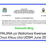MAJINA ya Walioitwa Kwenye Usaili Chuo Kikuu cha UDSM