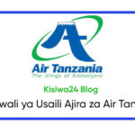 MFANO wa Maswali Ajira za Air Tanzani