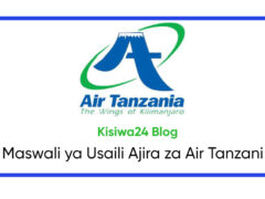 MFANO wa Maswali Ajira za Air Tanzani MFANO wa Maswali Ajira za Air Tanzani