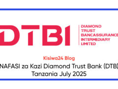 NAFASI za Kazi Diamond Trust Bank (DTB) Tanzania July 2025