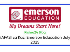 NAFASI za Kazi Emerson Education July 2025