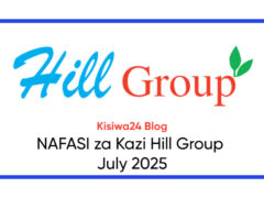 NAFASI za Kazi Hill Group July 2025 NAFASI za Kazi Hill Group July 2025