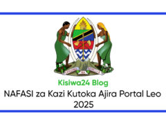 NAFASI za Kazi Kutoka Ajira Portal Leo 2025 NAFASI za Kazi Kutoka Ajira Portal Leo 2025