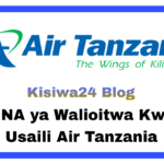 MAJINA ya Walioitwa Kwenye Usaili Air Tanzania