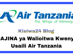 PDF: MAJINA ya Walioitwa Kwenye Usaili Air Tanzania PDF: MAJINA ya Walioitwa Kwenye Usaili Air Tanzania