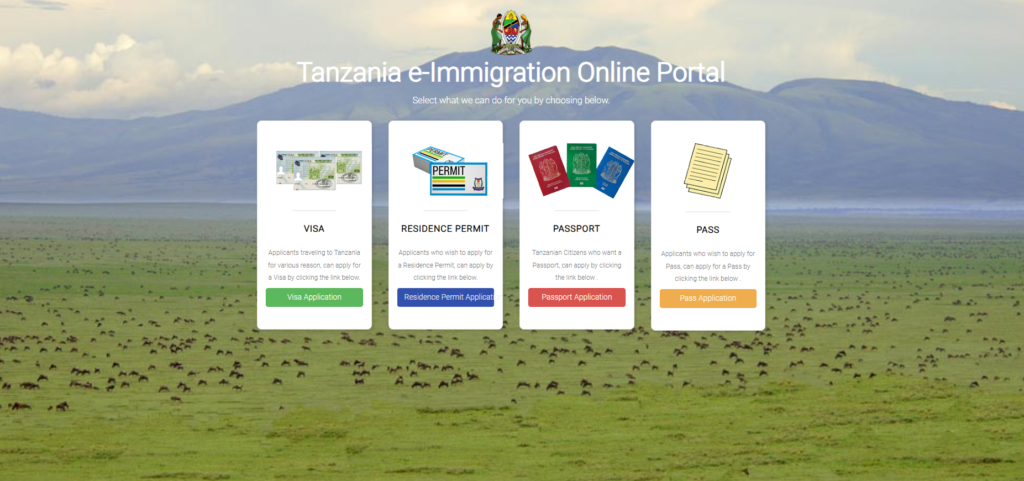 Maombi Ya Passport Online Tanzania