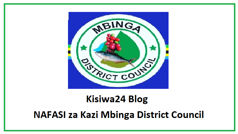 NAFASI za Kazi Mbinga District Council
