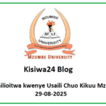 MAJINA Wailioitwa kwenye Usaili Chuo Kikuu Mzumbe (MU) 29-08-2025