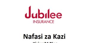 NAFASI za Kazi Jubilee Insurance Tanzania