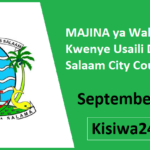 MAJINA ya Walioitwa Kwenye Usaili Dar es Salaam City Council September 2025
