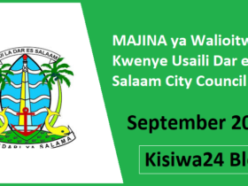 MAJINA ya Walioitwa Kwenye Usaili Dar es Salaam City Council September 2025
