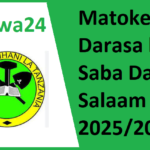 Matokeo ya Darasa la Saba Dar es Salaam 2025