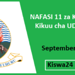 NAFASI 11 za Kazi Chuo Kikuu cha UDSM September 2025