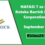 NAFASI 7 za Kazi Kutoka Barrick Mining Corporation September 2025
