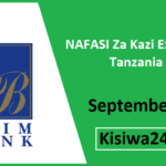 NAFASI Za Kazi Exim Bank Tanzania September 2025