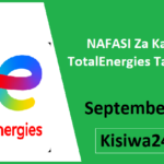 NAFASI Za Kazi TotalEnergies Tanzania September 2025