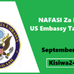 NAFASI Za Kazi US Embassy Tanzania September 2025