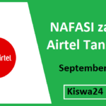 NAFASI za Kazi Airtel Tanzania September 2025