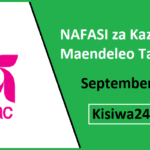 NAFASI za Kazi BRAC Maendeleo Tanzania September 2025