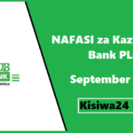 NAFASI za Kazi CRDB Bank PLC September 2025