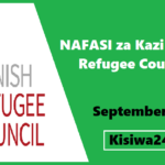 NAFASI za Kazi Danish Refugee Council September 2025