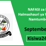 NAFASI za Kazi Halmashauri ya Wilaya ya Namtumbo September 2025