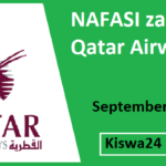 NAFASI za Kazi Qatar Airways September 2025
