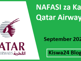 NAFASI za Kazi Qatar Airways September 2025
