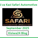 NAFASI za Kazi Safari Automotive Africa September 2025