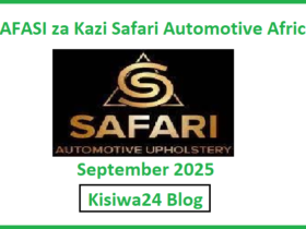 NAFASI za Kazi Safari Automotive Africa September 2025