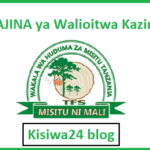 MAJINA ya Walioitwa Kazini Wakala Wa Huduma Za Misitu Tanzania (TFS)