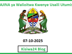 MAJINA ya Walioitwa Kwenye Usaili Majina Ya Nyongeza 07-10-2025
